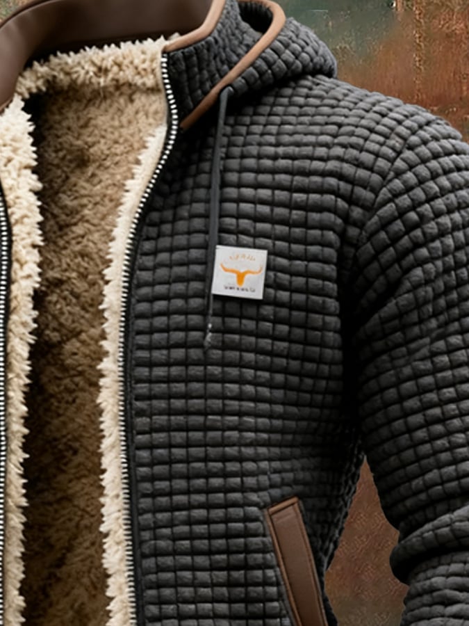 Evan | Sherpa-Lined Winter Zip-Up
