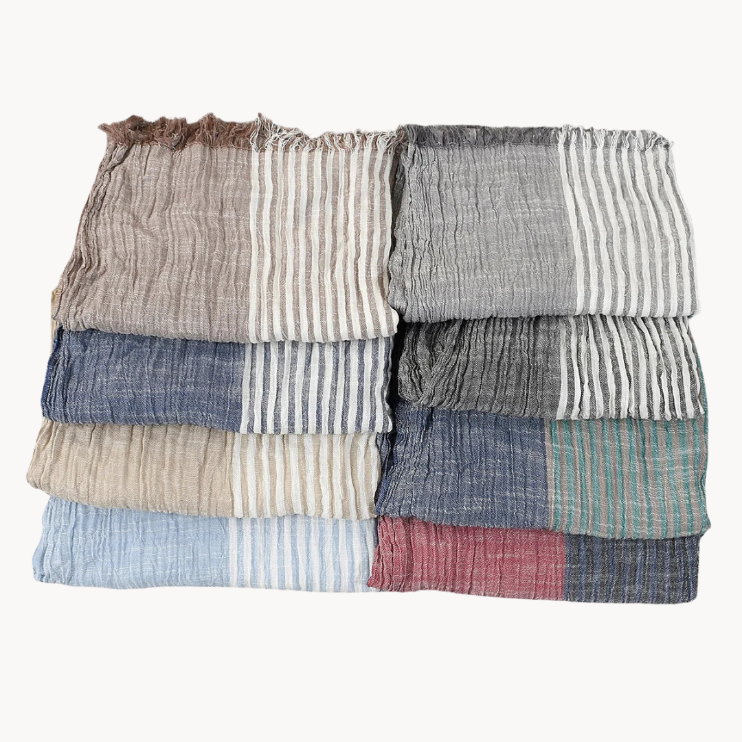 Faust| Cotton Linen Scarf