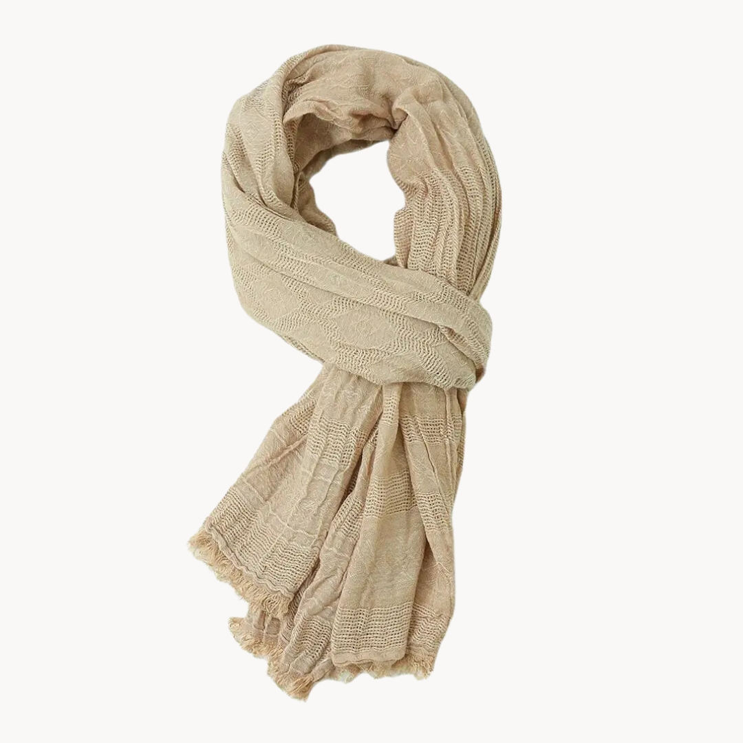 Yacine | Cotton Linen Scarf