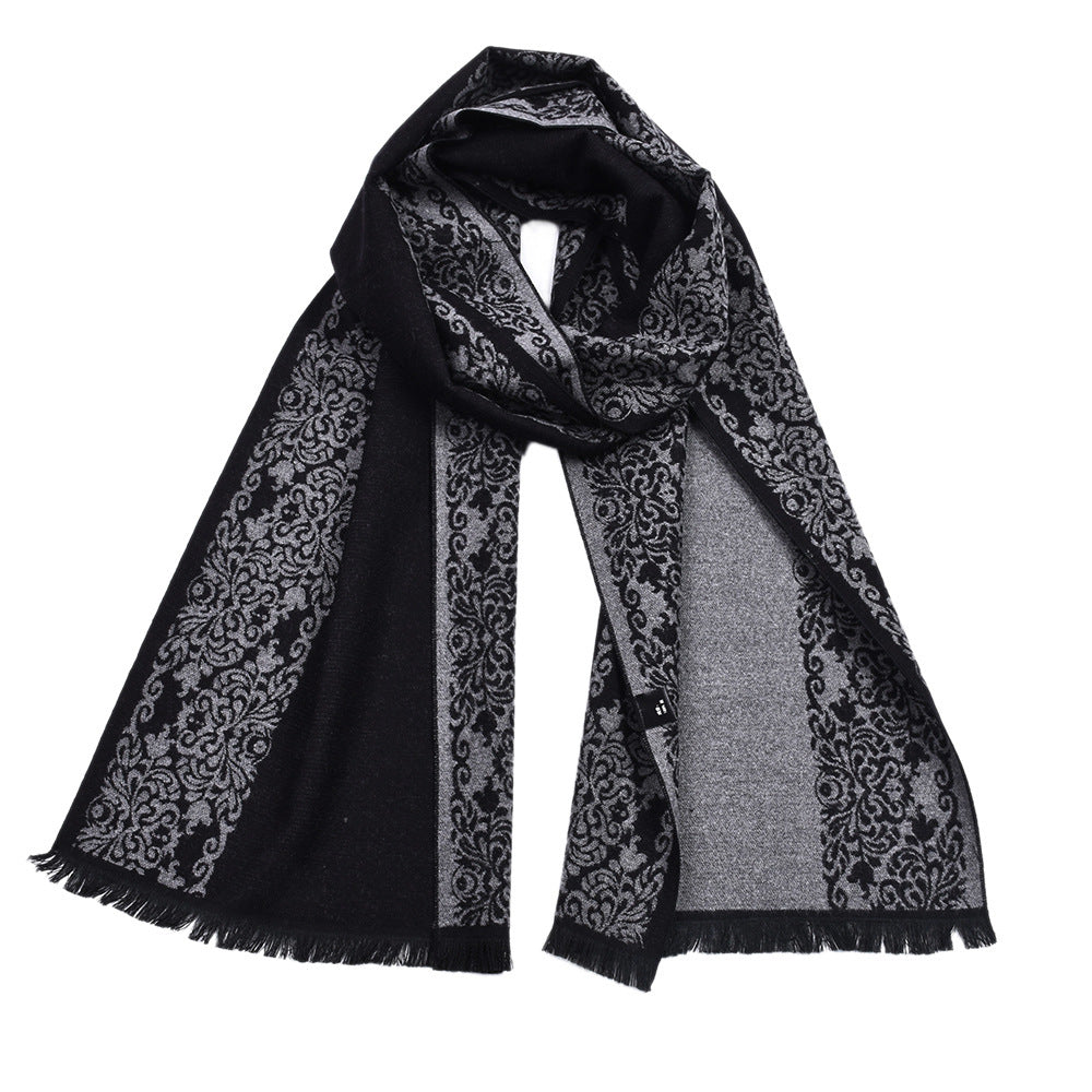 Julian | The Laurent Jacquard Scarf