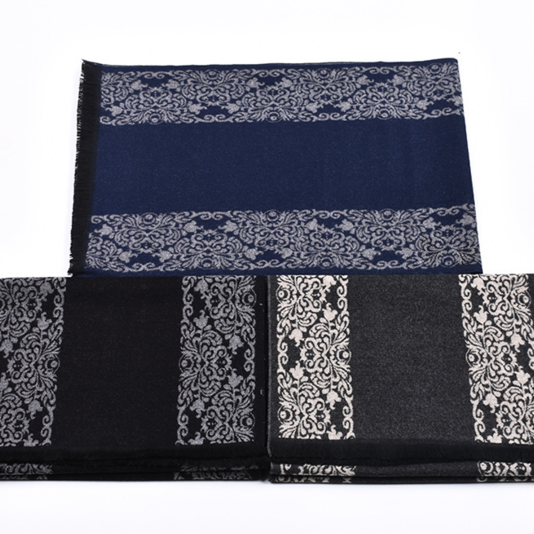 Julian | The Laurent Jacquard Scarf