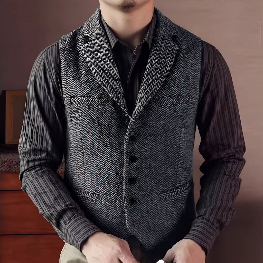 Luca | Timeless Wool Blend Vest