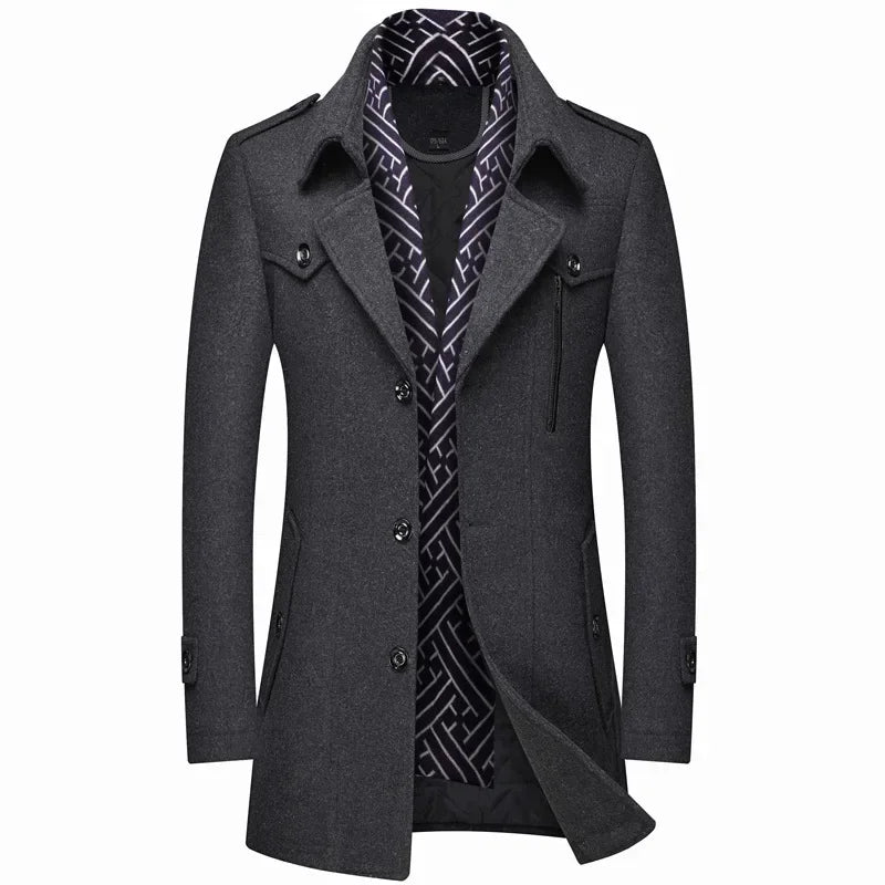 Leo | MEN'S WINTER WOOL COAT