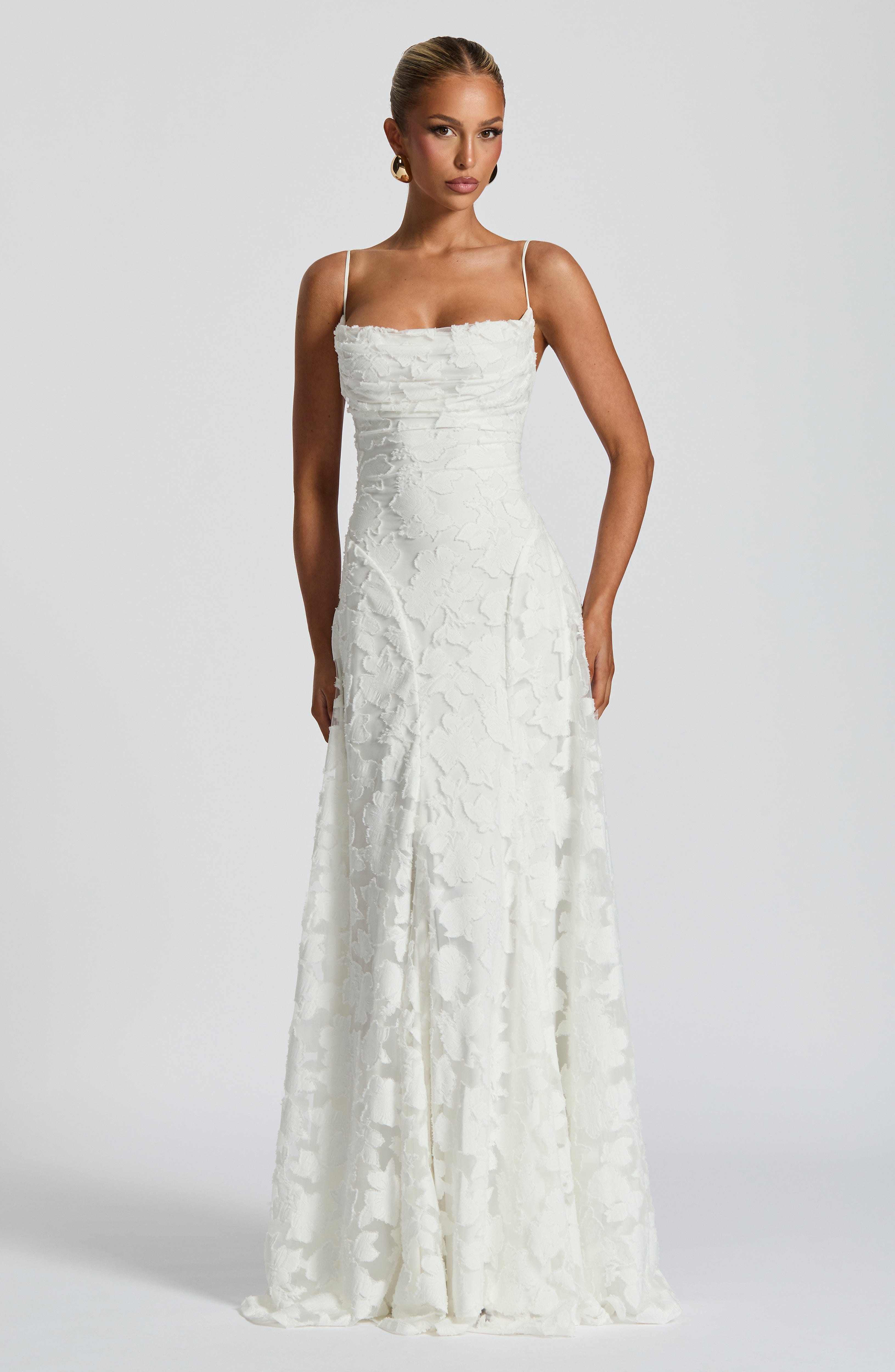 Alexander Saint Floral Maxi Dress