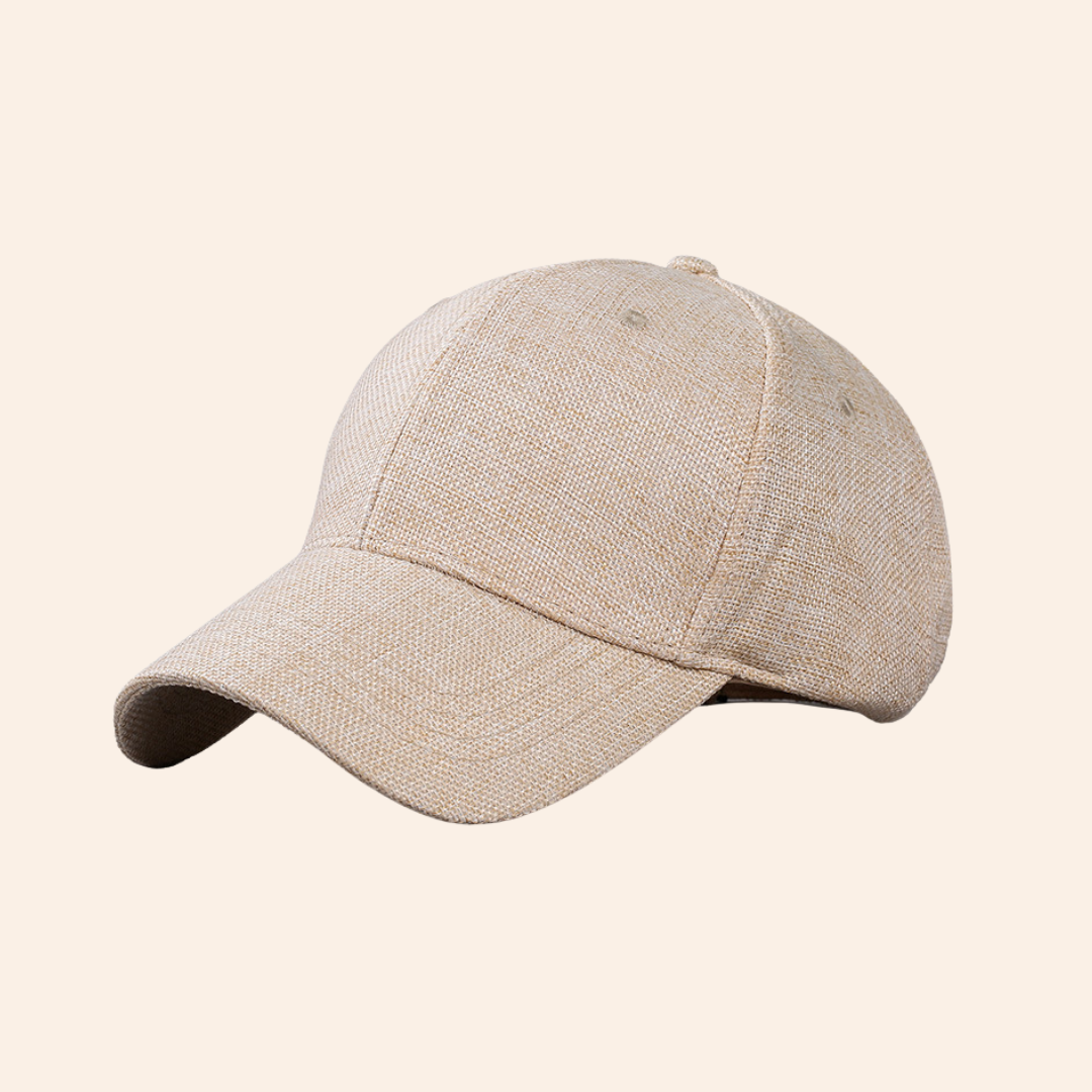 BENSON LINEN CAP