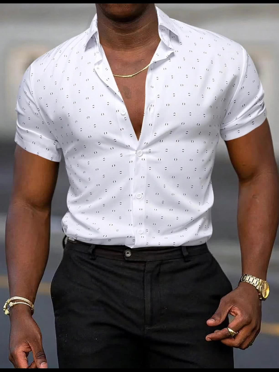 Giulio | Summer Shirt With Print