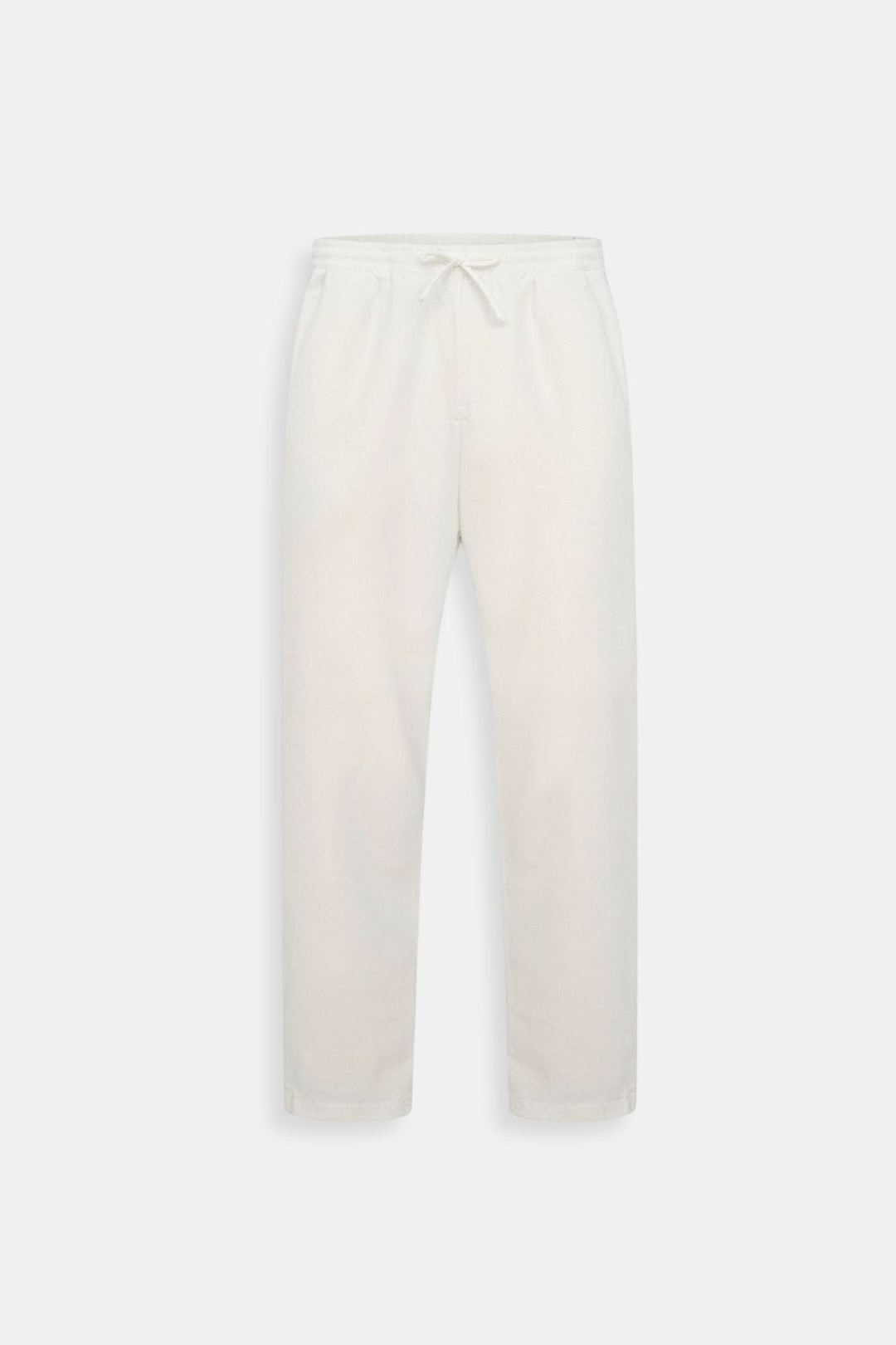 BENSON Cotton & Linen Blend Drawstring Pants