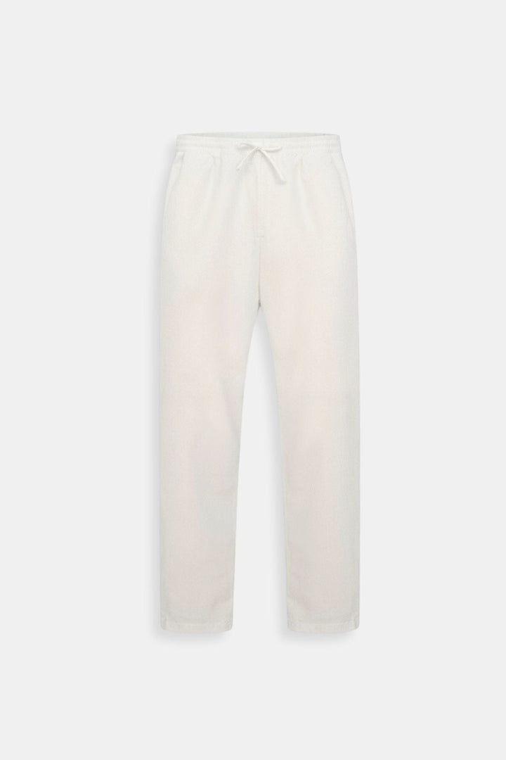 BENSON Cotton & Linen Blend Drawstring Pants
