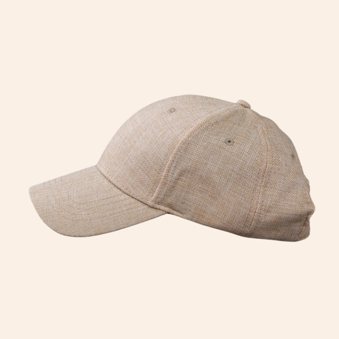 BENSON LINEN CAP