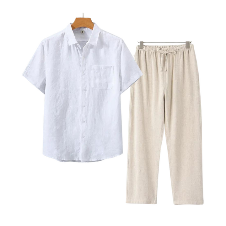 BENSON Linen Set (Short)
