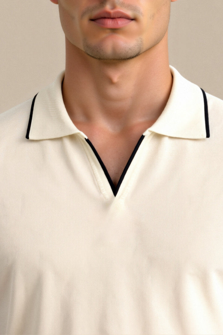 BENSON Contrast Slim Fitted Polo