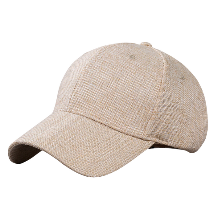 BENSON LINEN CAP
