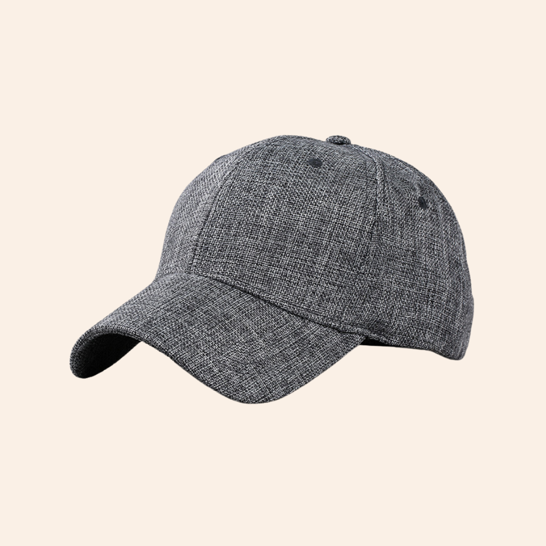BENSON LINEN CAP
