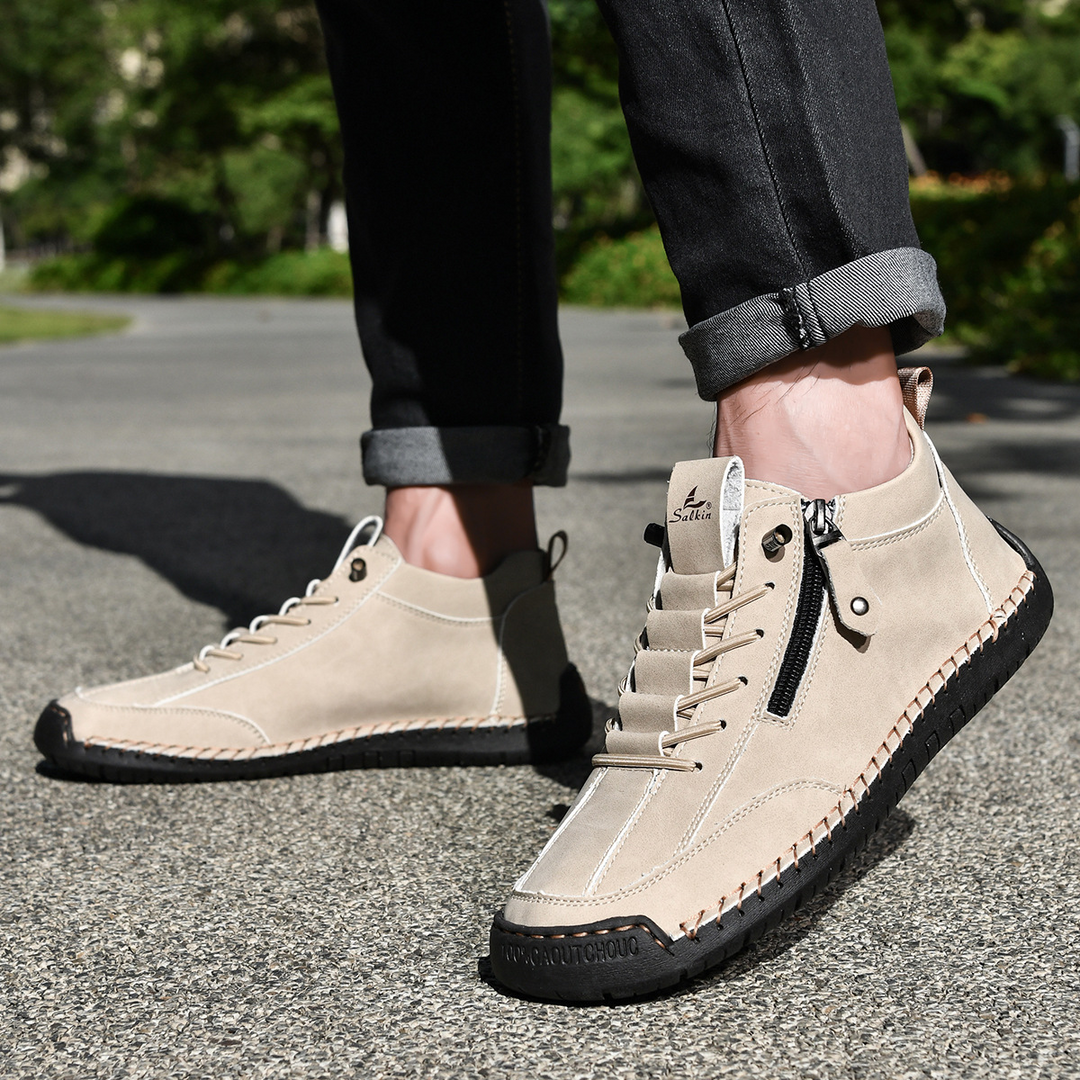 Christian™| Nubuck Shoes with Zipper for Men