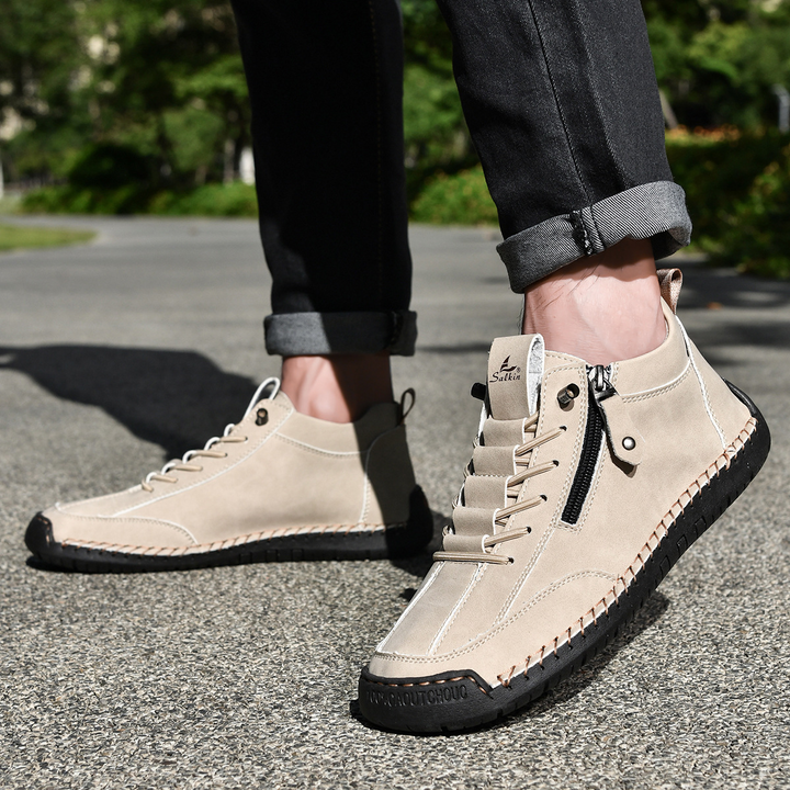 Christian™| Nubuck Shoes with Zipper for Men