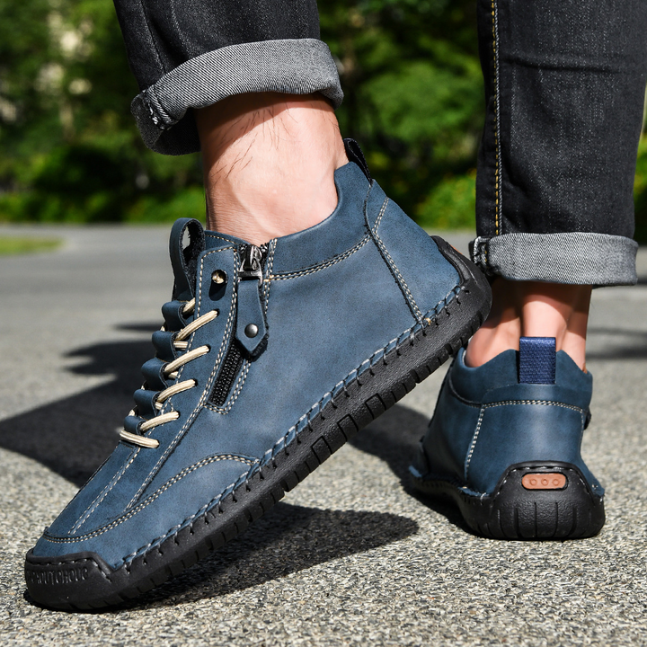 Christian™| Nubuck Shoes with Zipper for Men