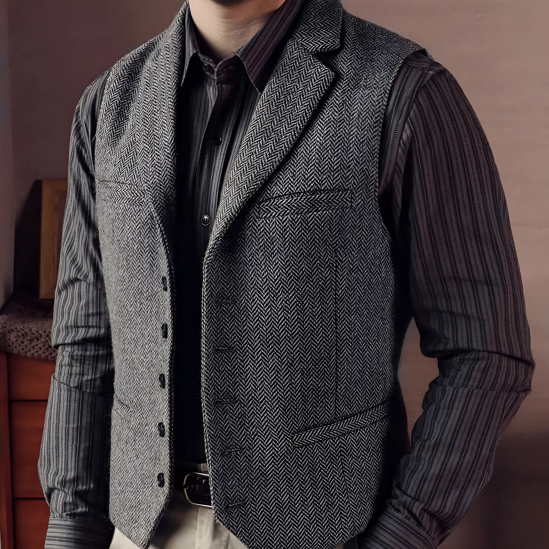 Luca | Timeless Wool Blend Vest