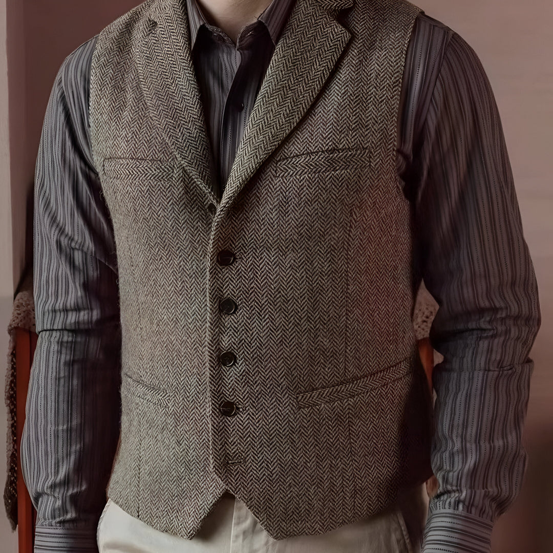 Luca | Timeless Wool Blend Vest