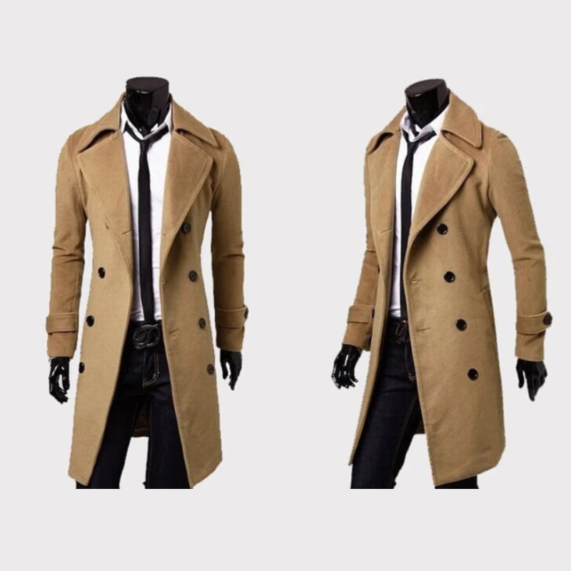 Oliver| WOOL DOUBLE-BREASTED COAT