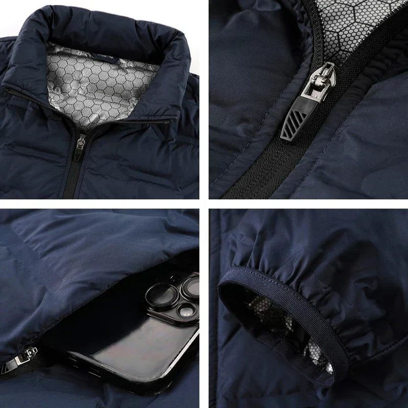 Aaron | Warm And Elegant Down Jacket For Men