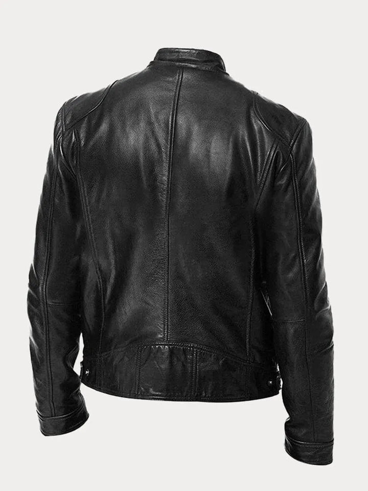 Damien | Classic Leather Jacket