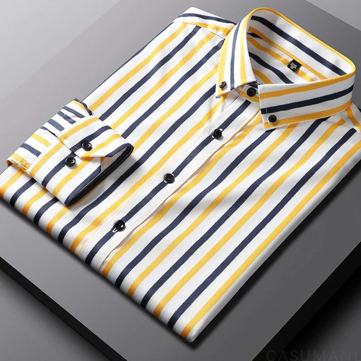 Jermaine | Relaxed Striped Cotton Shirt