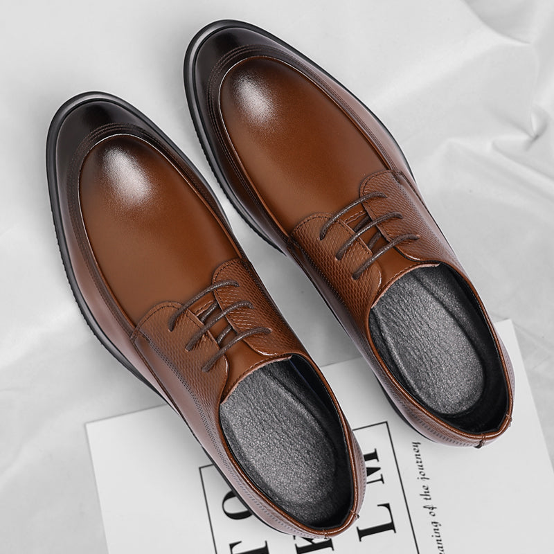 Levi | GLEAMING LEATHER OXFORD SHOES