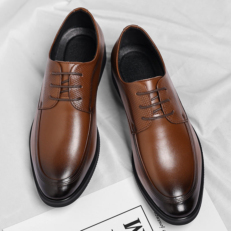 Levi | GLEAMING LEATHER OXFORD SHOES