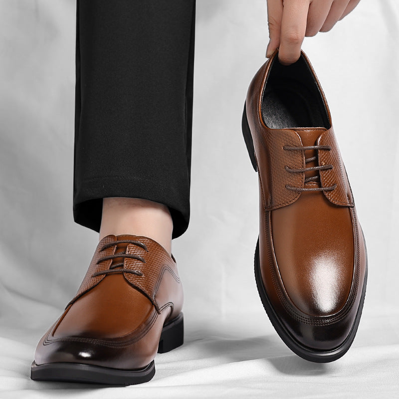 Levi | GLEAMING LEATHER OXFORD SHOES