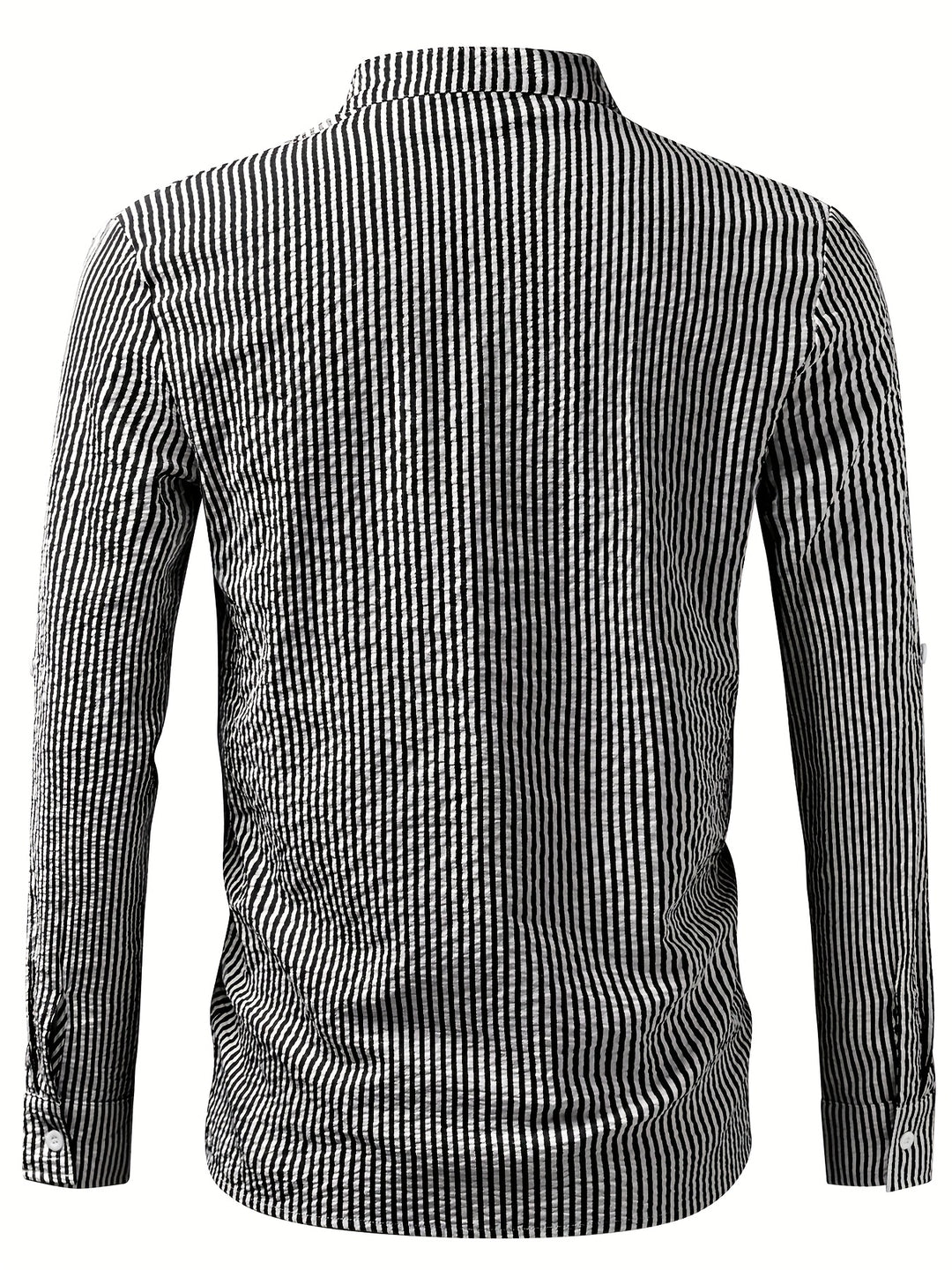 Alejandro |  Blue and White Striped Long Sleeve