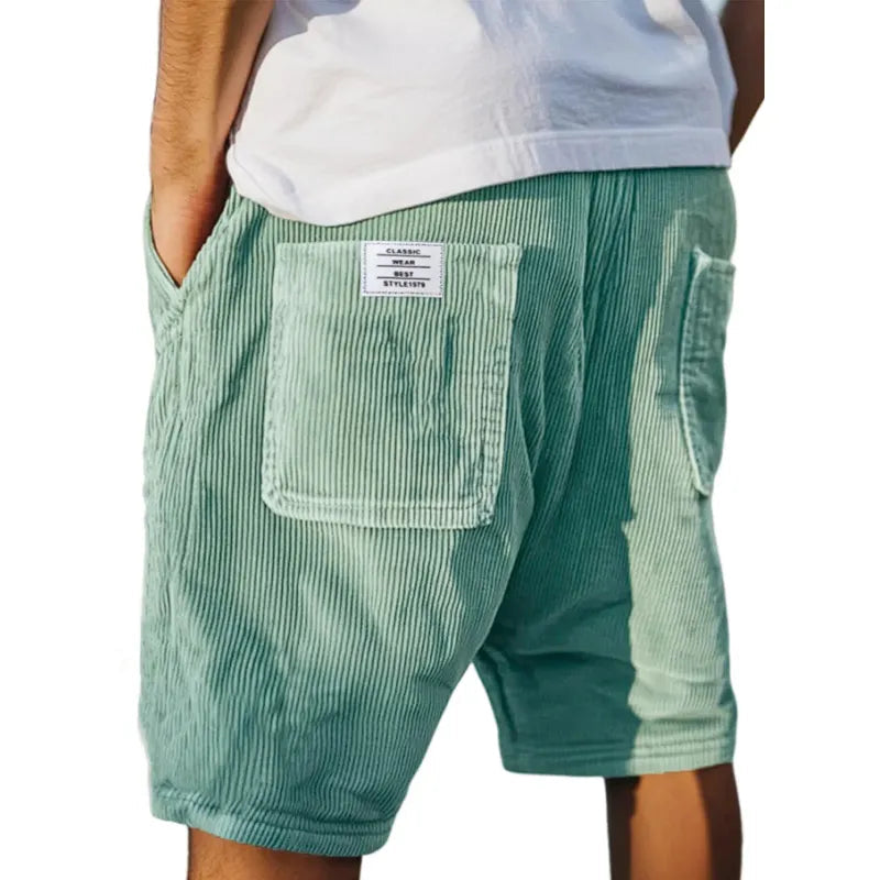 Brian | Refined Textured Casual Shorts