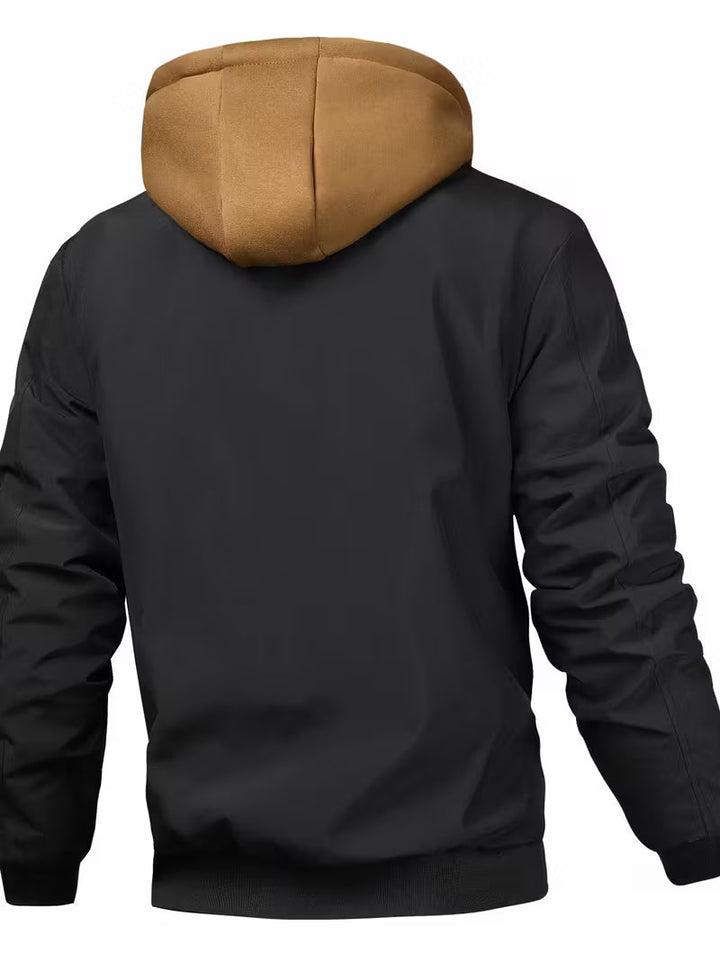 Sylvain | Hooded Air Force Jacket