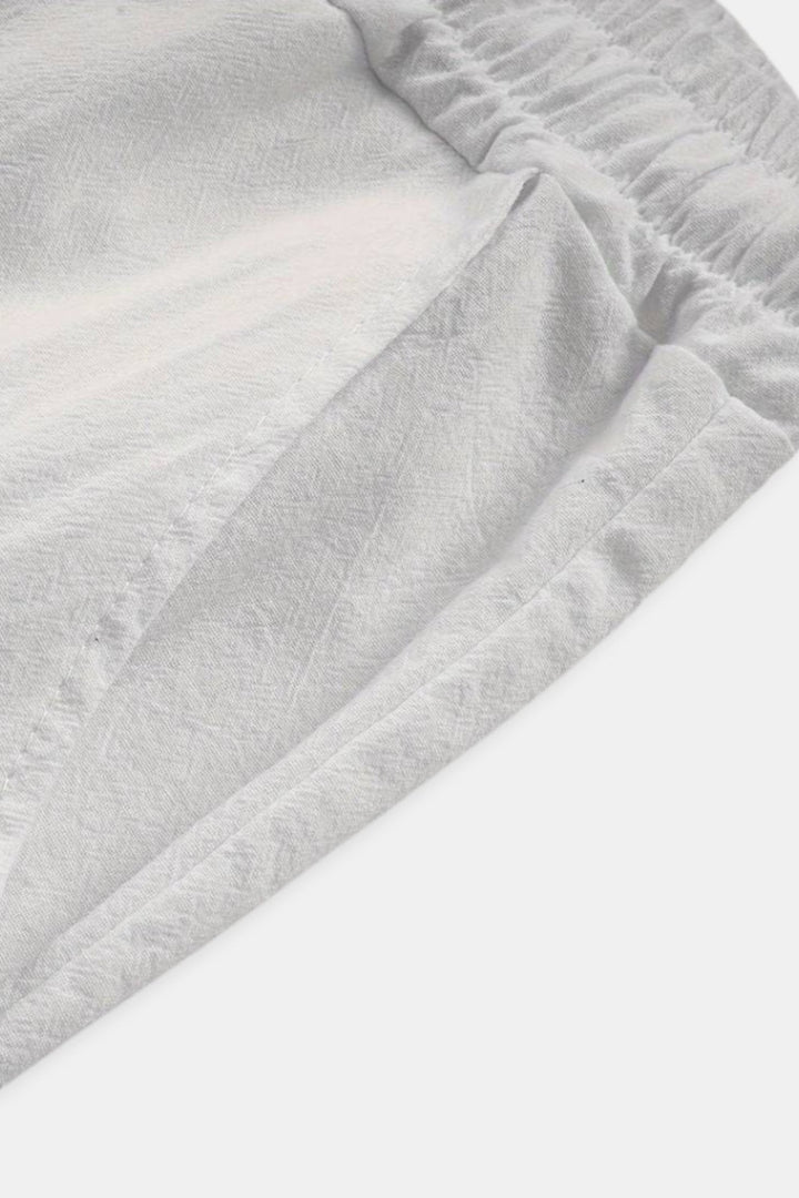 BENSON Lightweight Beach Cotton Linen Pants