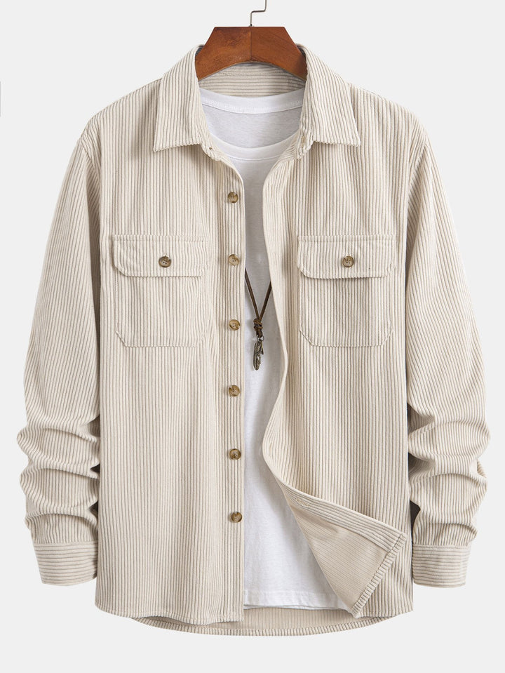Benjamin | Double Pocket Corduroy Shirt