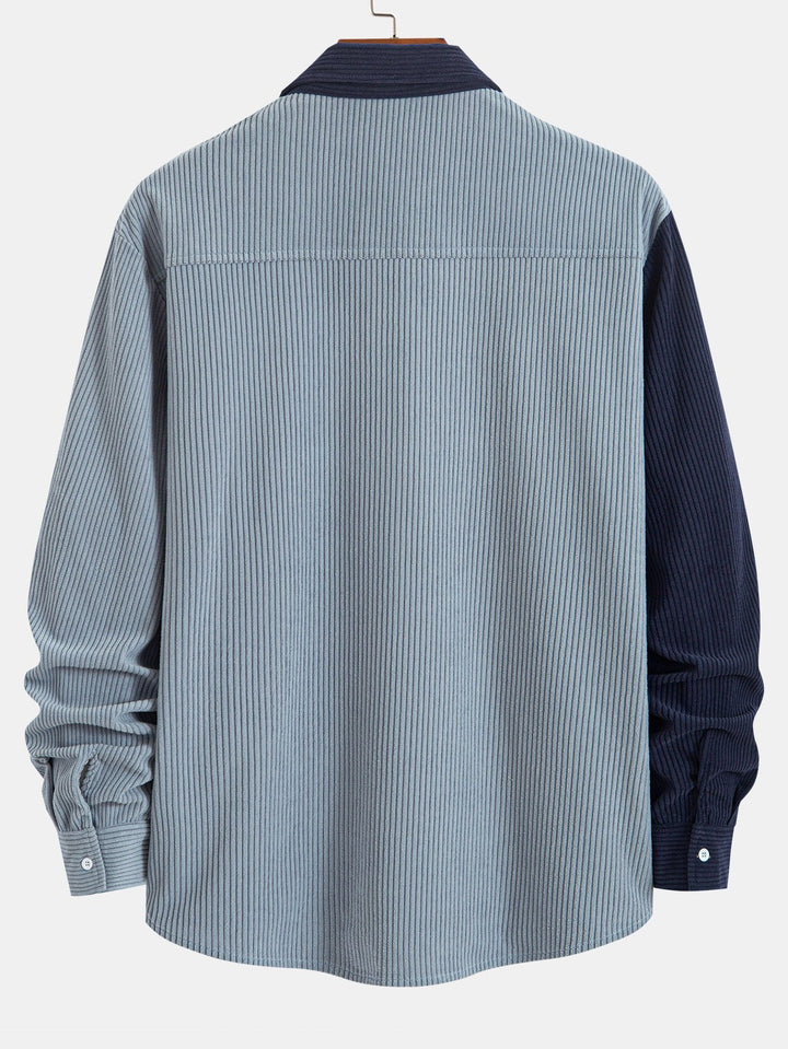 William | Corduroy Patchwork Shirt