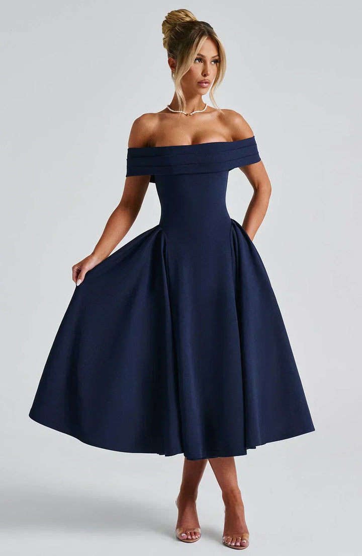 Elegant Midi Dress Alexander Saint